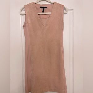 Chic BCBG Velvet Mauve Pink Dress!